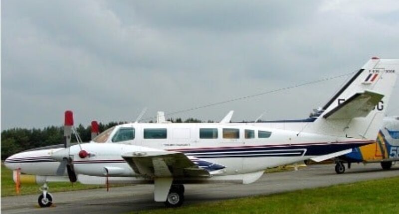 location de jet privé, intérieur CESSNA 406, sièges en cuir tan