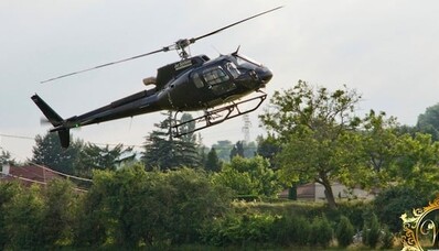 Le Puy du Fou helikopterrel