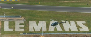 Párizs - Le Mans: Helikopteres transzfer