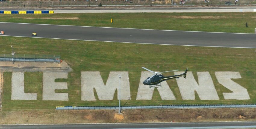 A Le Mans-i 24 órás verseny: helikopteres élmény
