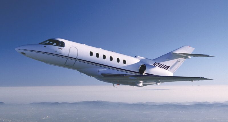 location de jet privé Luxueux intérieur du HAWKER 750