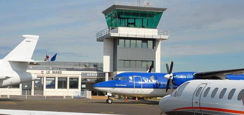 Le Mans Arnage : location de jet privé, terminal avec avions