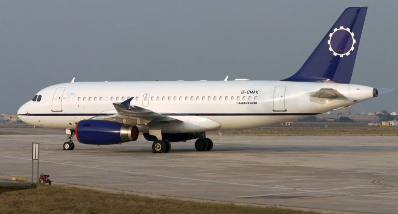 intérieur luxueux beige airbus A319-C