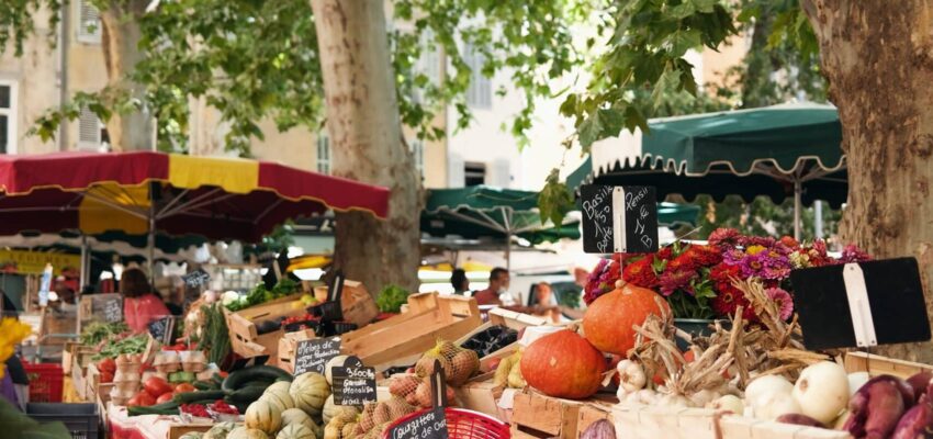 marché Provencal de fruits et légumes