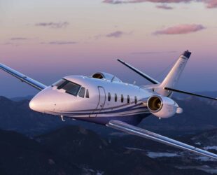 CITATION XLS en vol