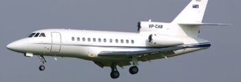 Falcon 7x en vol