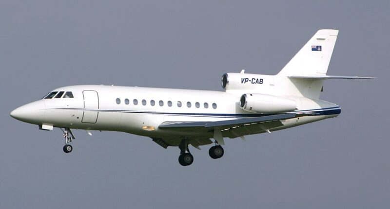 Falcon 900 intérieur