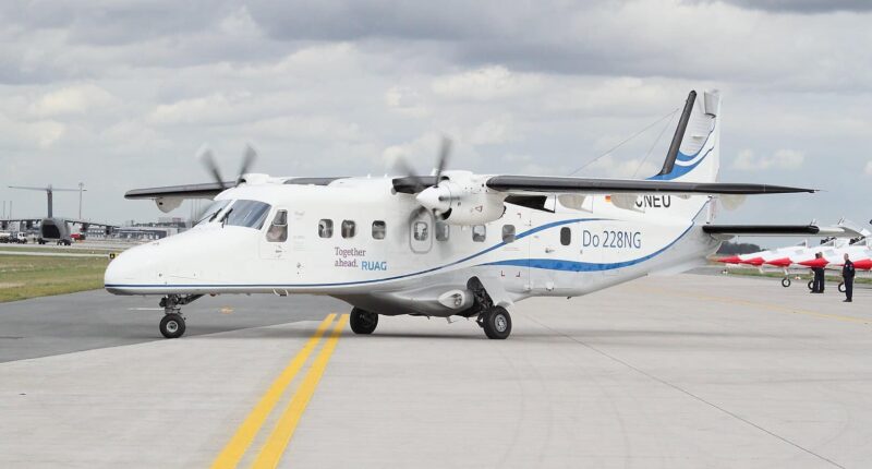 Dornier 228 interieur