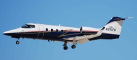 location de jet privé - Intérieur luxueux du Learjet 60