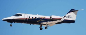 LEARJET 55 magánrepülőgép bérlés 