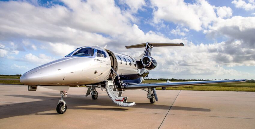 Phenom 100 sur la piste