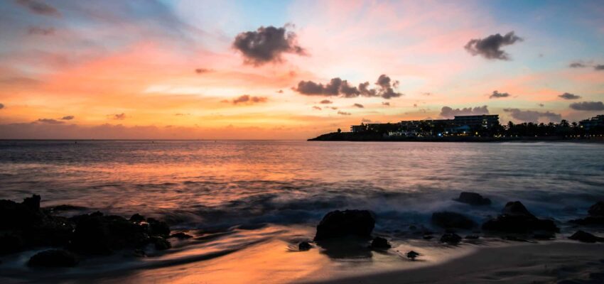 Saint-Martin - coucher de soleil