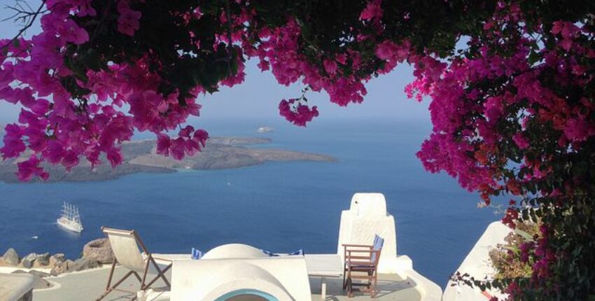 Santorini-Thira : magánrepülőgép bérlés 