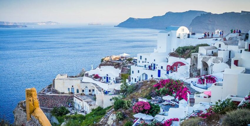 Santorini-Thira : magánrepülőgép bérlés 