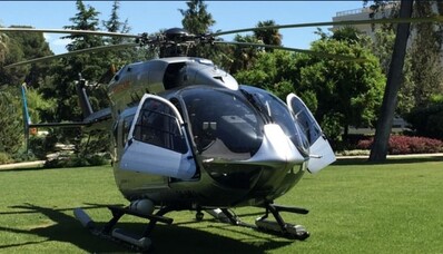 Beauval állatkert helikopterrel