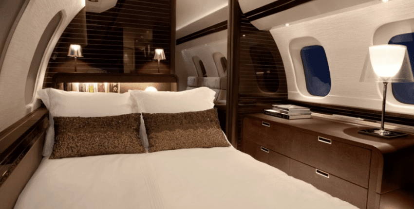 Global 7500 vue intérieure