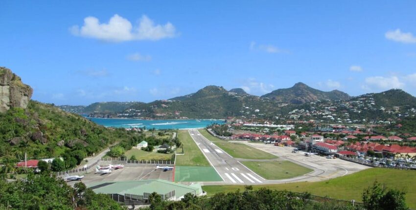 Saint-Barthélemy (St Barth) : magánrepülőgép bérlés