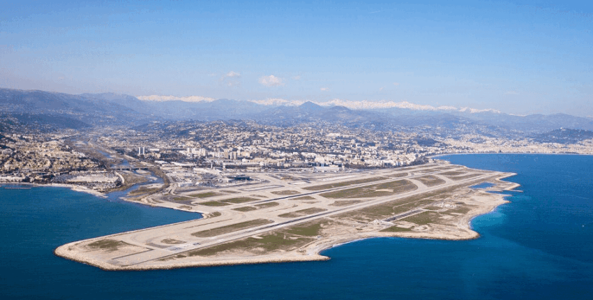 Genf - Nizza : magánrepülőgép bérlés