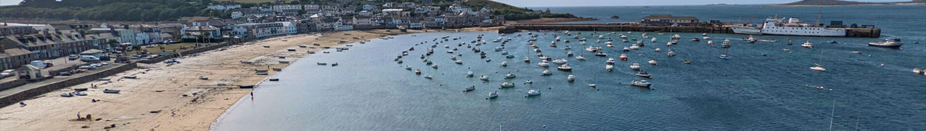 Hugh Town St Marys Scilly : magánrepülőgép-helyszín 