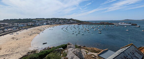 Hugh Town St Marys Scilly : magánrepülőgép-helyszín 