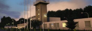 Clermont Ferrand aéroport vue aérienne