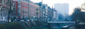 Riga : location de jet privé — Vue aérienne historique.