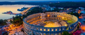 Pula : magánrepülőgép bérlés 