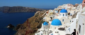 Santorini-Thira : magánrepülőgép bérlés 