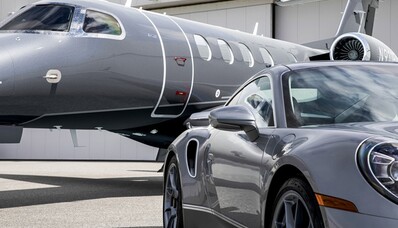Porsche és a Embraer, példátlan együttműködés!