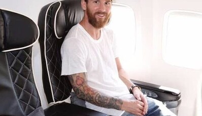Lionel Messi magángépe