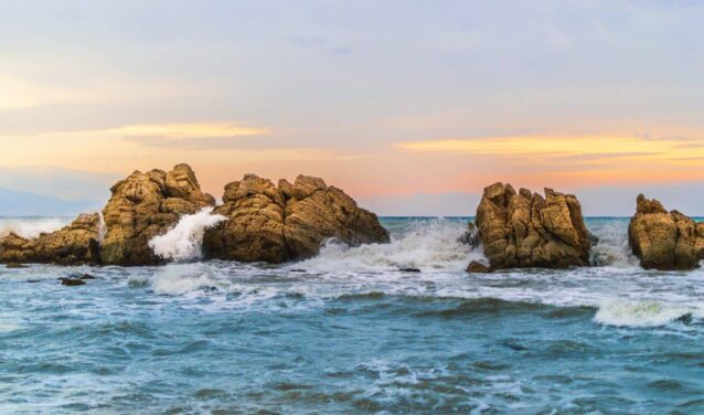 mer et rochers Preveza