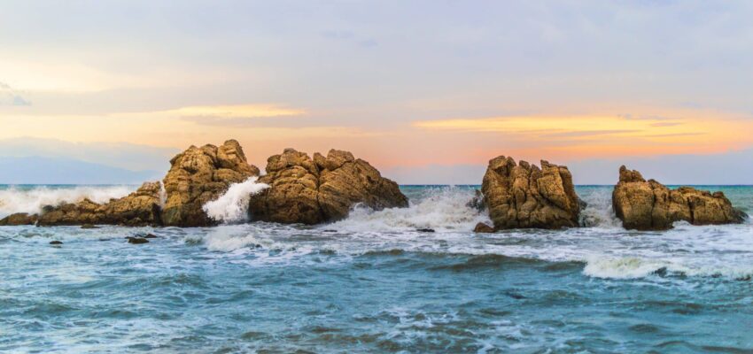 mer et rochers Preveza