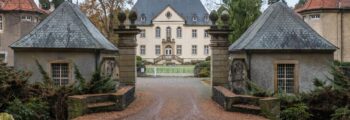 Vienne, Autriche - Palais du Belvédère au crépuscule.