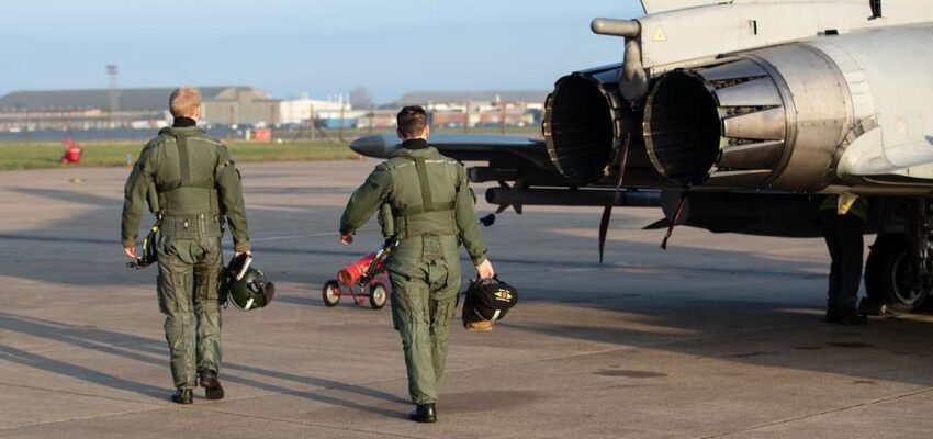 RAF pilots Coningsby