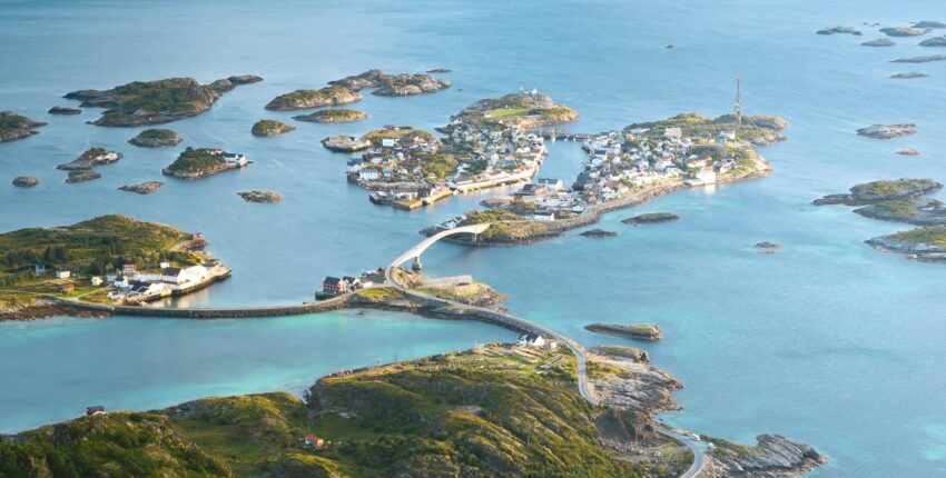 Privát jet és helikopter charter a Lofoten-szigeteken