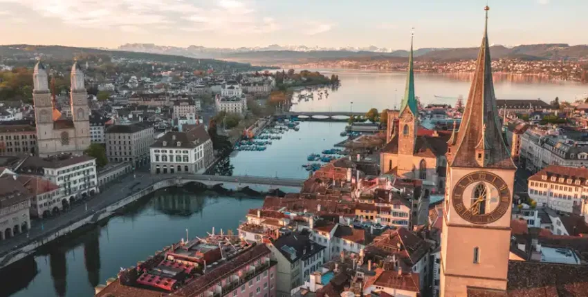 London - Zürich : magánrepülőgép bérlés 