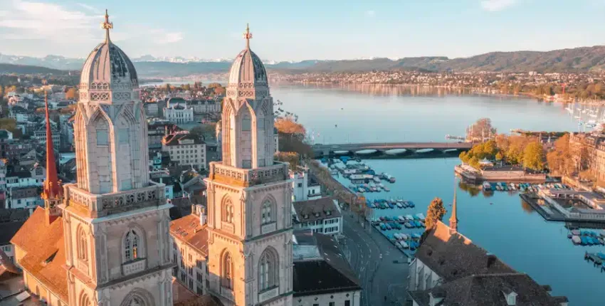 Amszterdam - Zürich : magánrepülőgép bérlés