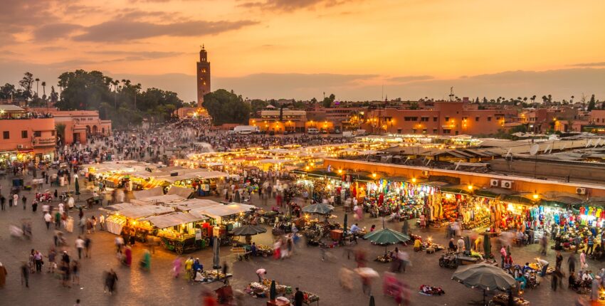 Saint-Tropez - Marrakech : magánrepülőgép bérlés
