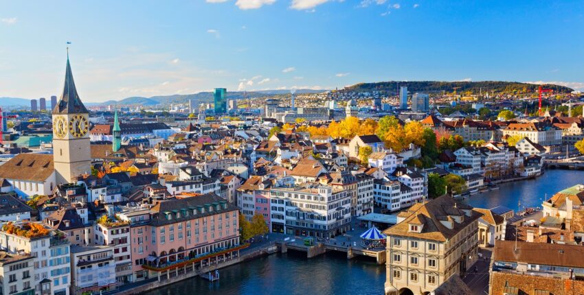 München - Zürich : magánrepülőgép bérlés 