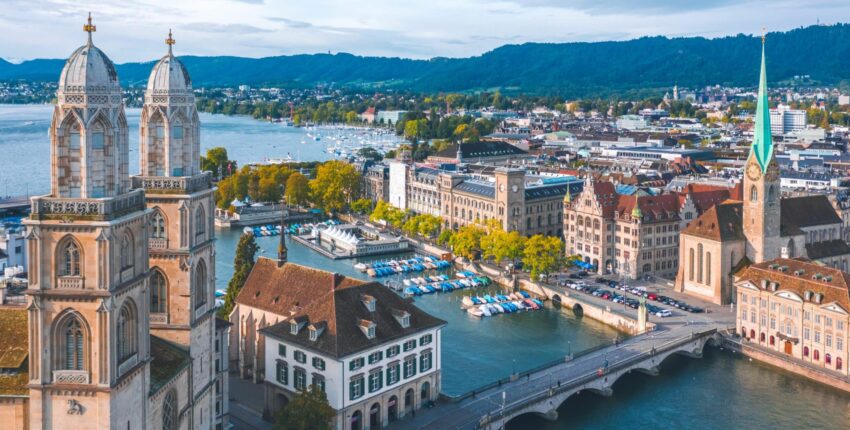 München - Zürich : magánrepülőgép bérlés 