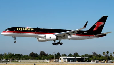 Donald Trump magángépe: a luxus és a hatalom szimbóluma