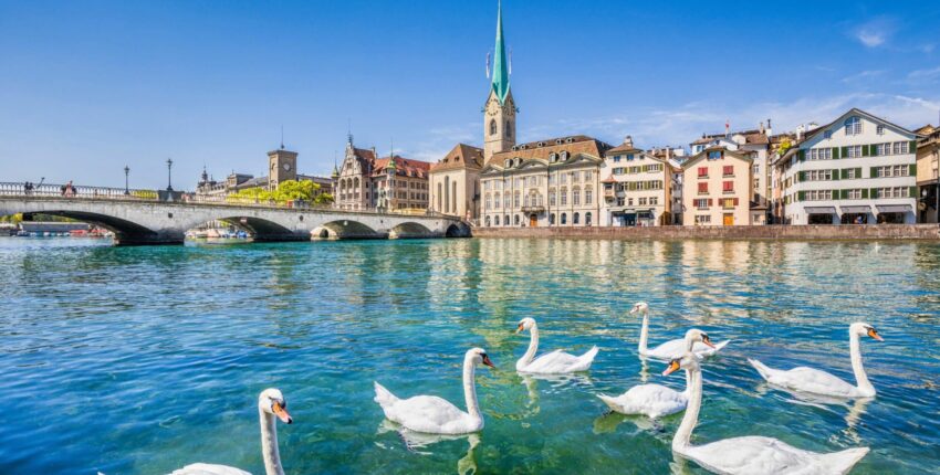 Hamburg - Zürich : magánrepülőgép bérlés