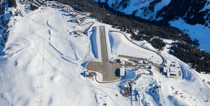 Lyon - Courchevel: helikopteres transzfer