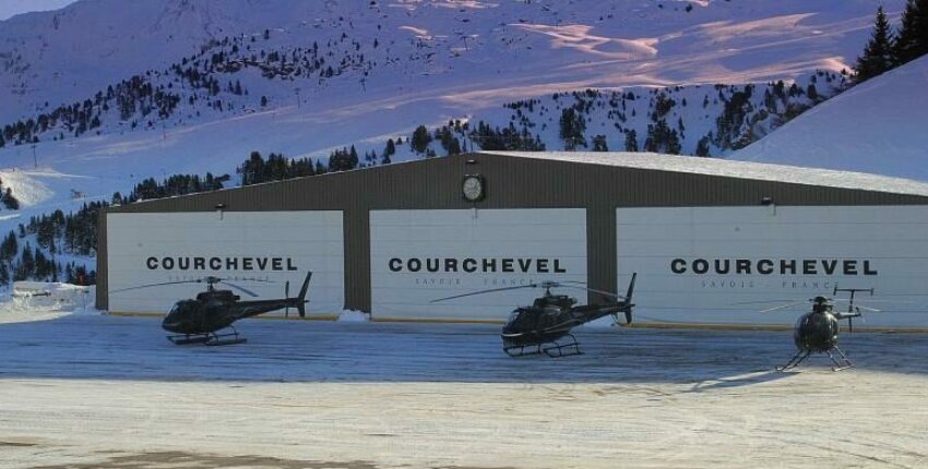 Genf - Courchevel: helikopteres transzfer