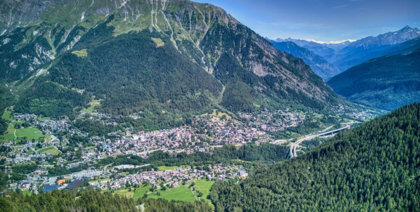Magánrepülőgép bérlés : Courmayeur
