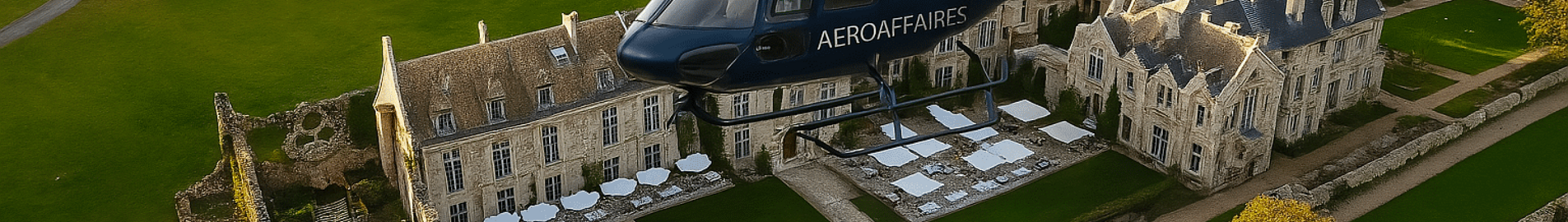 Abbaye des Vaux de Cernay: helikopteres élmény