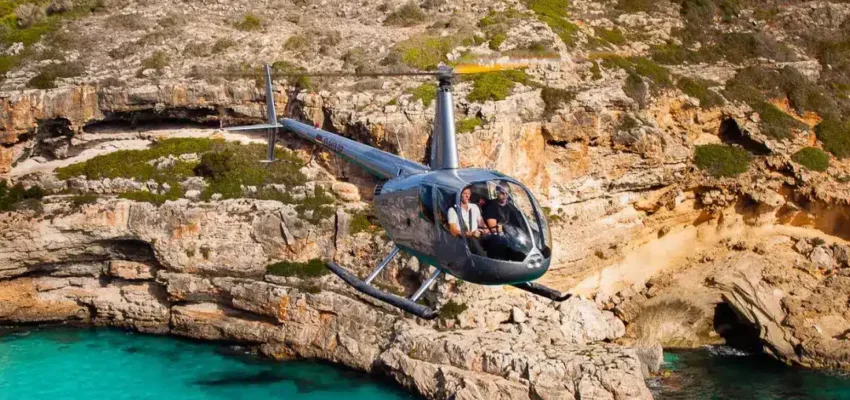 helicopter ibiza rental