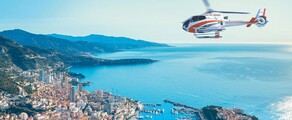 Nizza - Monaco: Transzfer helikopterrel