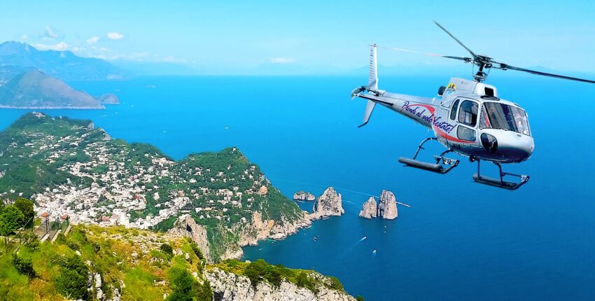 Salerno - Capri: helikopteres transzfer