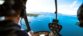 Nizza - Monaco: Transzfer helikopterrel